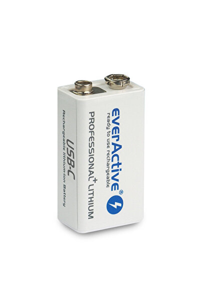 everActive !NEW! 6F22 AKU 550 9V +lithium USB-C