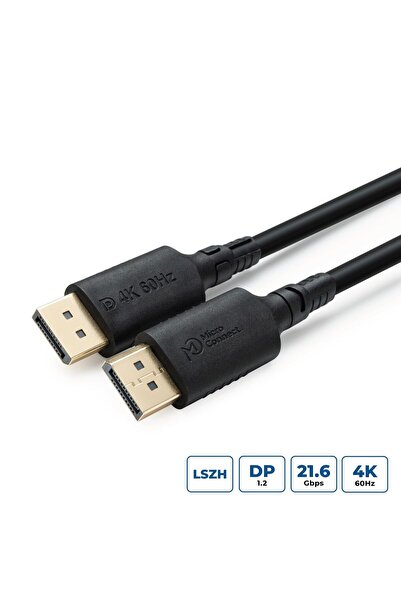 MicroConnect ColorFlex 4K DisplayPort 1.2 Fără halogeni LSZH 5m