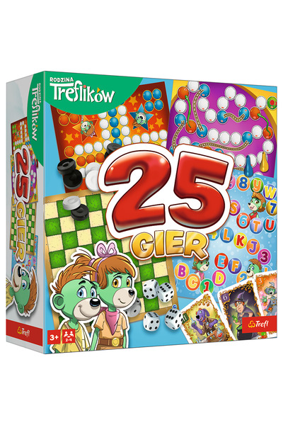 Trefl Caleidoscop 25 de jocuri Rodzina Treflik√≥w