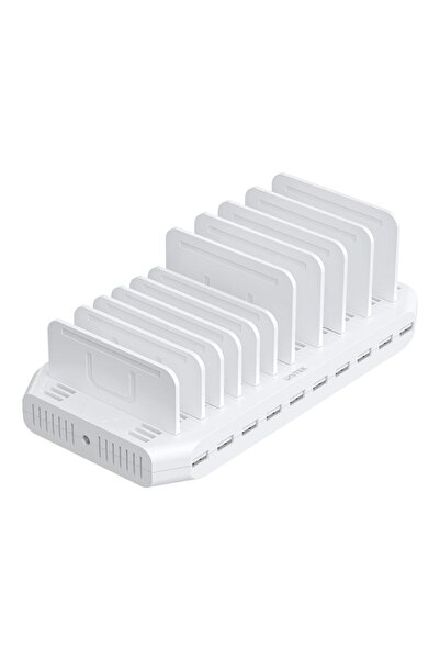 Unitek Stație de încărcare ≈Çadujƒöca 10Xusb 2.4A 60W Alb≈Ça