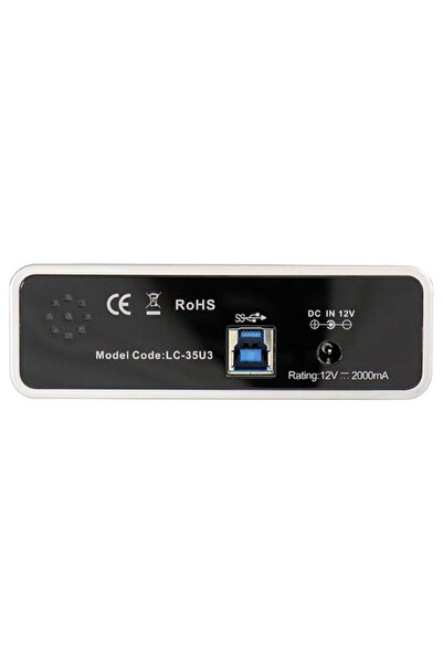 LC POWER LC-Power Geh 8.9cm (3,5") SATAIII>USB3.0 LC-35U3 (B/Alu)