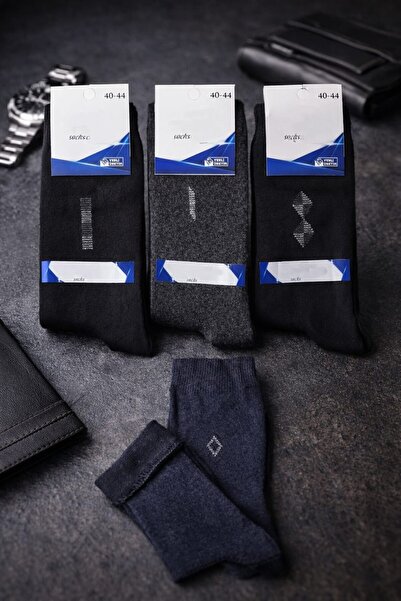your trend socks 12 Pairs of Men's Double Rubber Sock Socks, Non-Sweating, Od...