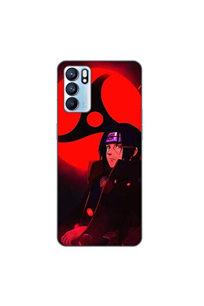 OEM Husa compatibila cu Oppo Reno6 5G Silicon Gel Tpu Model Itachi Sharingan