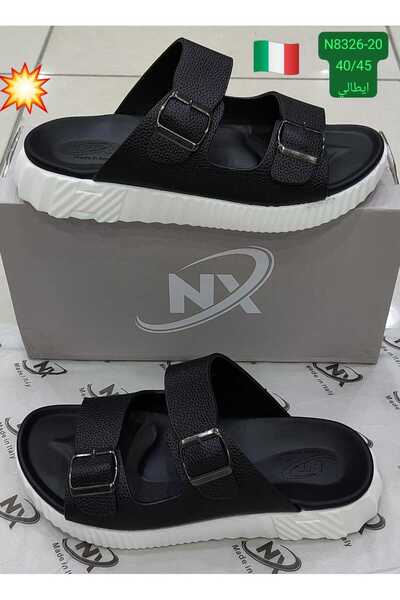 NX Italian Comfortable Summer Casual Sandals with Double Straps and Adjustabl...