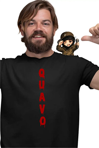 OEM Tricou Barbati Quavo Stain Trap Hip Hop