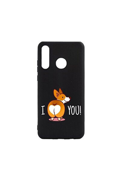 bestcase Husa Huawei P30 Lite, Sweet doggy emoji, rezistenta la uzura, anti-a...