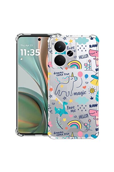 bestcase Husă Antișoc Compatibilă cu Poco M7 Pro 5G, cu Design Unicorn - Visu...