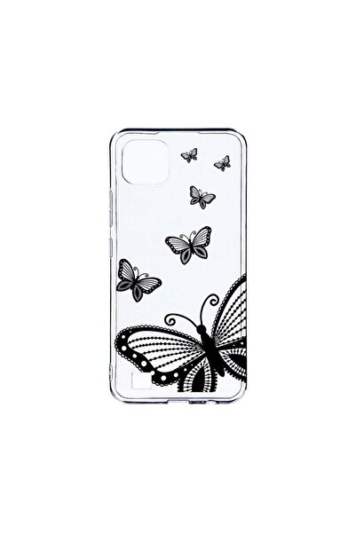bestcase Διαφανής Θήκη Σιλικόνης 2MM, Συμβατή με Realme C11 (2021), Λουλούδια...