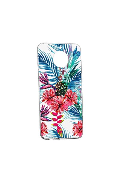 bestcase Husa Silicon Compatibila Cu Nokia C10, Tropical, Ananas, rezistenta ...