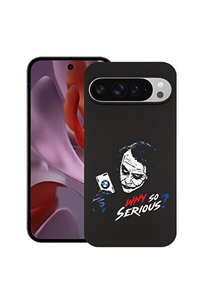 bestcase Тънък силиконов калъф за Google Pixel 10 Pro XL, Защо толкова сериоз...