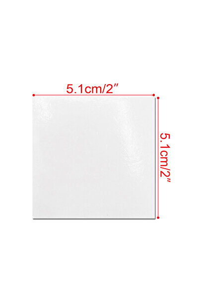 choice2 5.1x5.1cm-50 Sheets 50 Sheets WELLCK Dental Mixing Pad Thickening Whi...