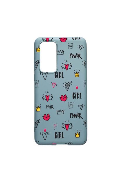 bestcase Husa Huawei P40, Girl Power, rezistenta la uzura, anti-alunecare, di...