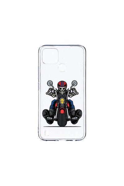 bestcase Husa BestCase¬Æ Clear Silicon 2MM, Compatibila Cu Realme C25Y, Biker...