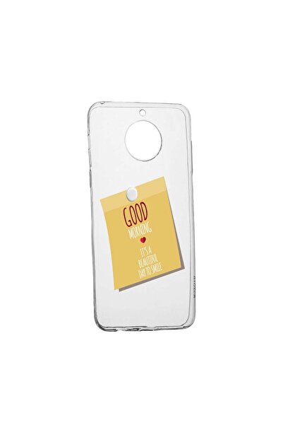 bestcase Husa Silicon Compatibila Cu Nokia G50, Good Morning Sticker, reziste...