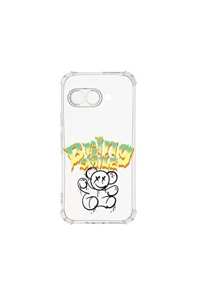 bestcase Калъф за Google Pixel 9a, BestCase® Anti Shock 1.5MM, дизайн  "усмих...