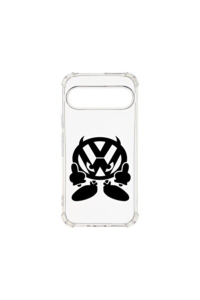 bestcase Αντικραδασμική Θήκη 1.5MM, Συμβατή με Google Pixel 9, VW Devil, Τεχν...