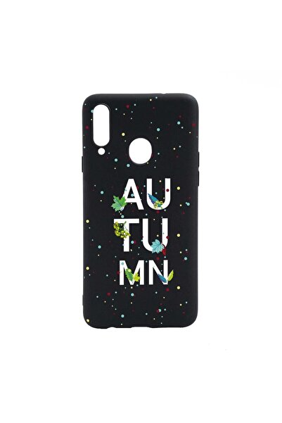 bestcase Силиконов калъф, съвместим с Huawei P20 Lite, Есенен, устойчив на из...