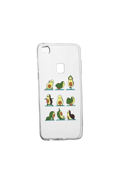 bestcase Θήκη σιλικόνης συμβατή με Huawei P10 Lite, Avocado Yoga, ανθεκτική σ...