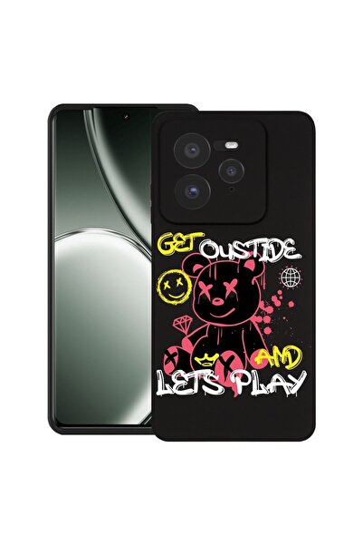 bestcase Husă pentru Realme GT 7 Pro, Silicon subțire premium de 1.2MM, Ursul...