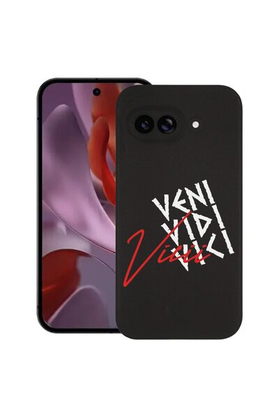 bestcase ¬Æ Husa Slim Silicon pentru Google Pixel 9a, Veni Vidi Vici, 1926335...