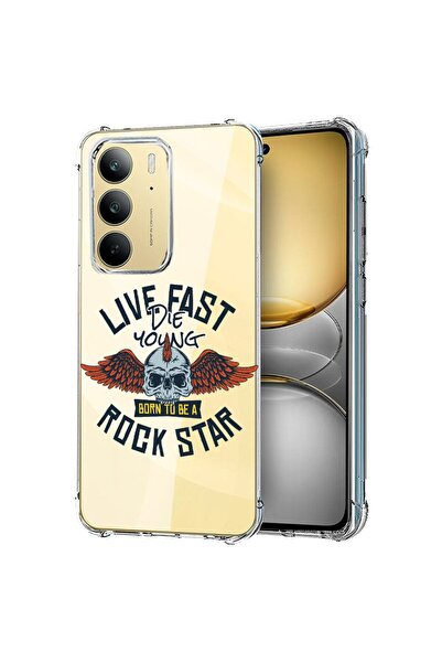 bestcase ¬Æ Husa pentru Realme C75, Anti Shock 1.5MM, Rock Star, Protectie ca...