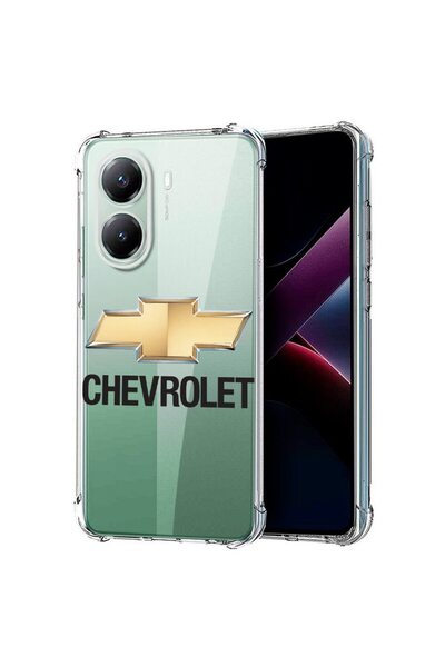 bestcase Съвместим калъф за Poco X7 Pro 5G, Удароустойчив 1.5ММ, Шевролет, За...