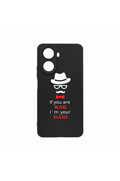 bestcase Θήκη, Συμβατή με Huawei Nova 10 SE, Bad Dad, Ανθεκτική στη φθορά, Πρ...