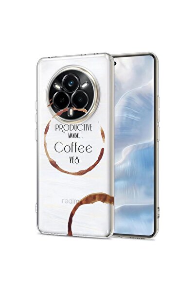 bestcase Husa pentru Realme 14 Pro 5G, BestCase¬Æ Clear Silicon 2MM, Coffee, ...