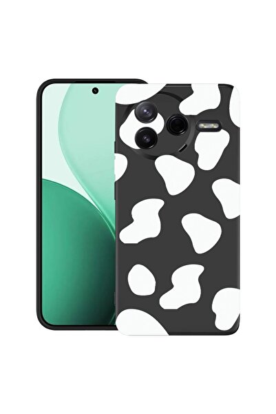 bestcase ¬Æ Husa TPU Ultra Slim Compatibil cu Poco F7 Pro, cu Design Black Co...