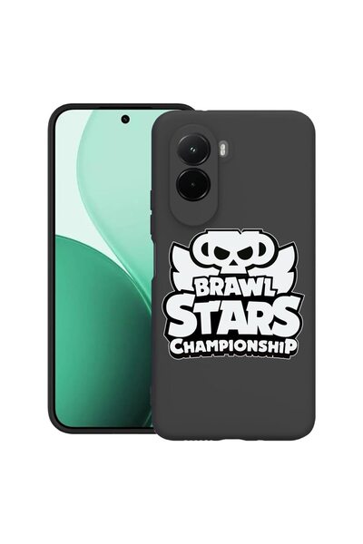 bestcase Υπέρλεπτη Θήκη TPU Συμβατή με Poco M7, με Σχέδιο Brawl Stars Champio...