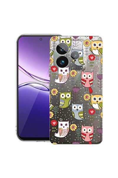 bestcase Husă pentru Realme GT 7 Pro cu design cu model de bufniță, din silic...