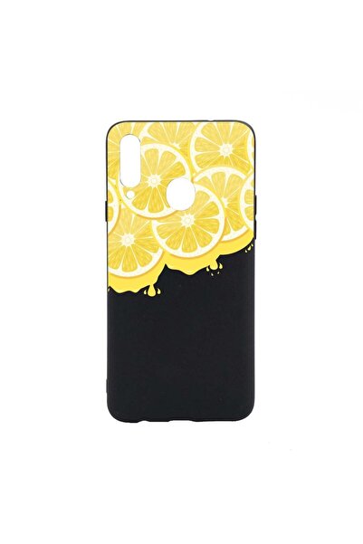 bestcase Силиконов калъф, съвместим с Huawei P20 Lite, Лимон, устойчив на изн...