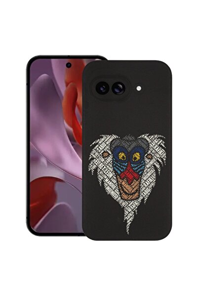 bestcase Калъф за Google Pixel 9a, Калиграфия Рафики, Тънък силиконов 0.8ММ, ...