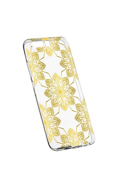 bestcase Husa Silicon, Transparent, Slim, Golden, 120, Huawei Y6 2018