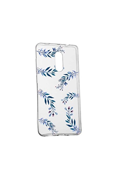 bestcase Husa Silicon, Transparent, Slim, Blue Flowers, 116, Huawei Honor 6A