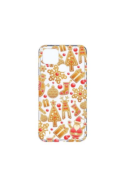 bestcase Husa BestCase¬Æ Clear Silicon 2MM, Compatibila Cu Realme C25Y, Xmas,...