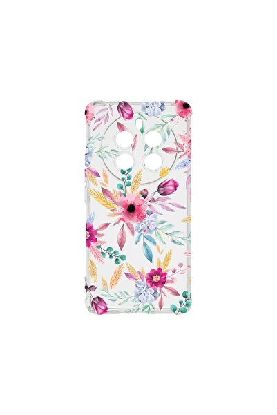 bestcase ¬Æ Husa Anti Shock 1.5MM, Compatibila Cu Realme 12 Pro, Happy Flower...