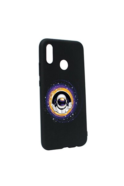 bestcase Husa Silicon Compatibila Cu Huawei P20 Lite, Astronaut, rezistenta l...