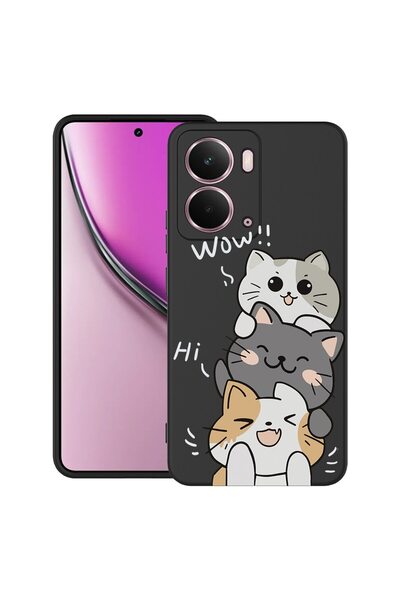 bestcase Θήκη για Realme P3 με σχέδιο Cat Wow, TPU Ματ Εξαιρετικά Λεπτή, 2052...