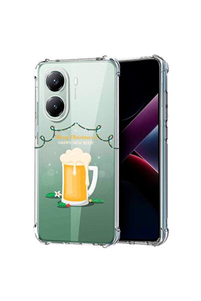 bestcase Θήκη συμβατή με Poco X7 Pro 5G, Αντικραδασμική 1.5MM, Happy New Beer...