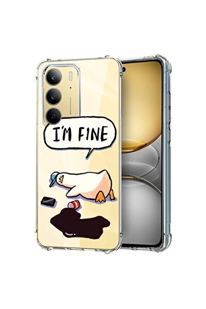 bestcase Θήκη για Realme C75, Αντικραδασμική 1.5MM, Duck Life - Είμαι Μιακάλλ...