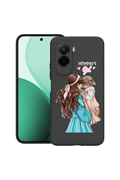 bestcase Θήκη TPU Υπέρλεπτη Συμβατή με Poco M7, με σχέδιο  "Mommy's Girl ", 3...