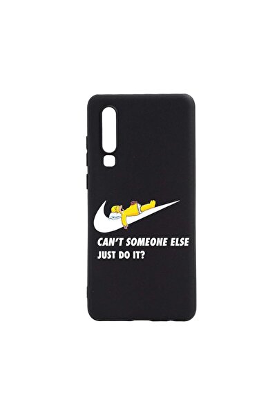 bestcase Husa Silicon Compatibila Cu Huawei P30, Simpson Just Do It, rezisten...
