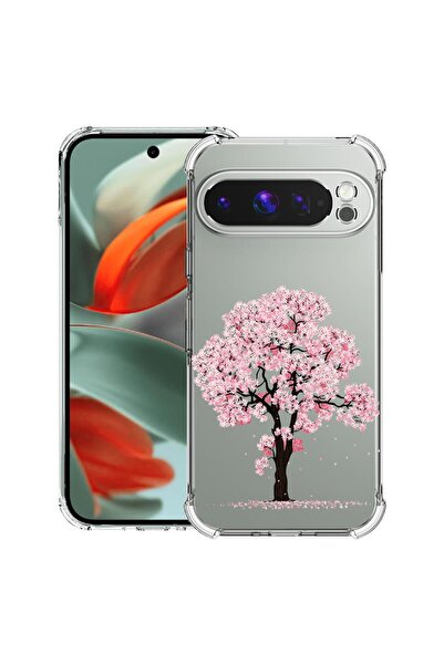 bestcase ¬Æ Husa pentru Google Pixel 9 Pro XL, Anti Shock 1.5MM, Cherry Bloss...