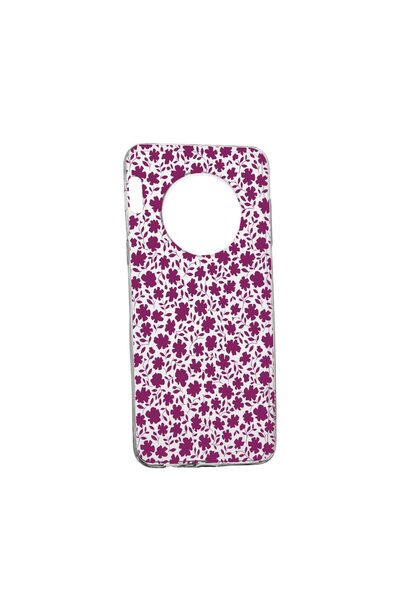 bestcase Husa Green Flowers Pattern, pentru Huawei Mate 30, rezistenta la uzu...