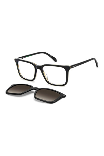 Polaroid Pld D604/C 0Wmla 53 Clip-On Polarized Sunglasses