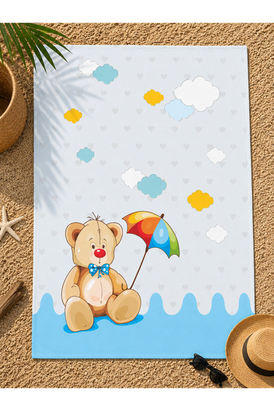 instababyrooms Digital Printed Children's Beach Towel