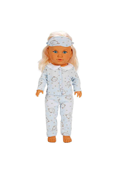 Sunman Tina Dreams Bebek 45 cm - Mavi Pijamalı