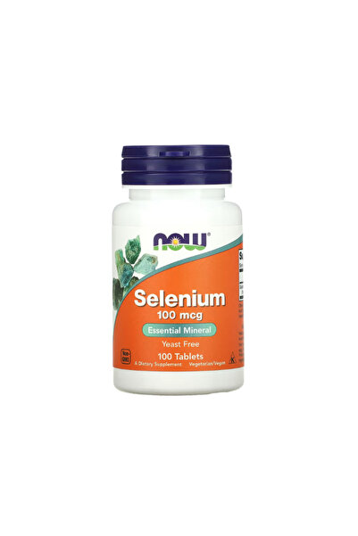 Now Foods Selenium 100mcg 100 tablete -