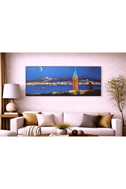 Vivense GÜN BATIMI İSTANBUL ORİJİNAL YAĞLI BOYA TABLO